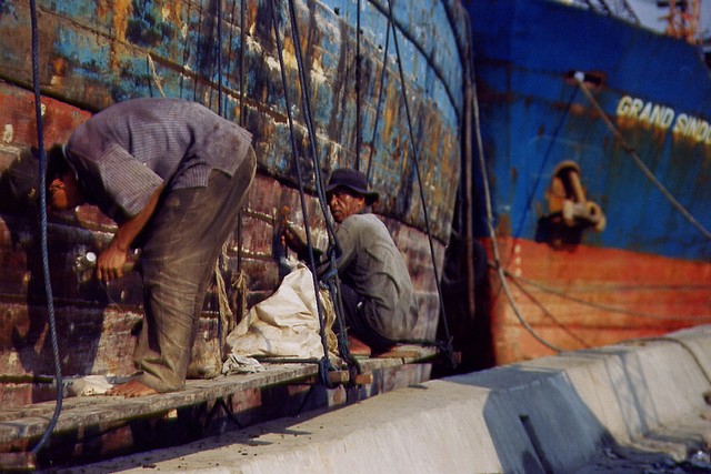 Le port de Jakarta